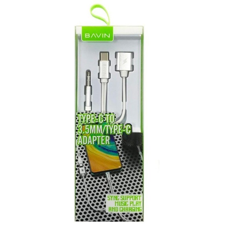 Bavin Type-C USB C Lightning to 3.5mm